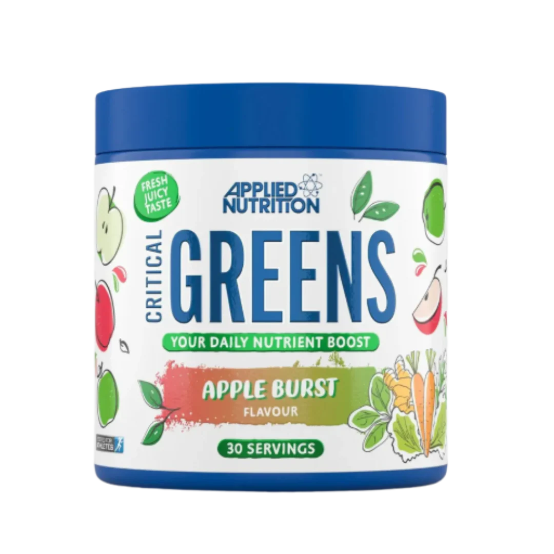 Applied Nutrition Critical Greens Apple Burst 150g [Best Before: 31/10/2025]