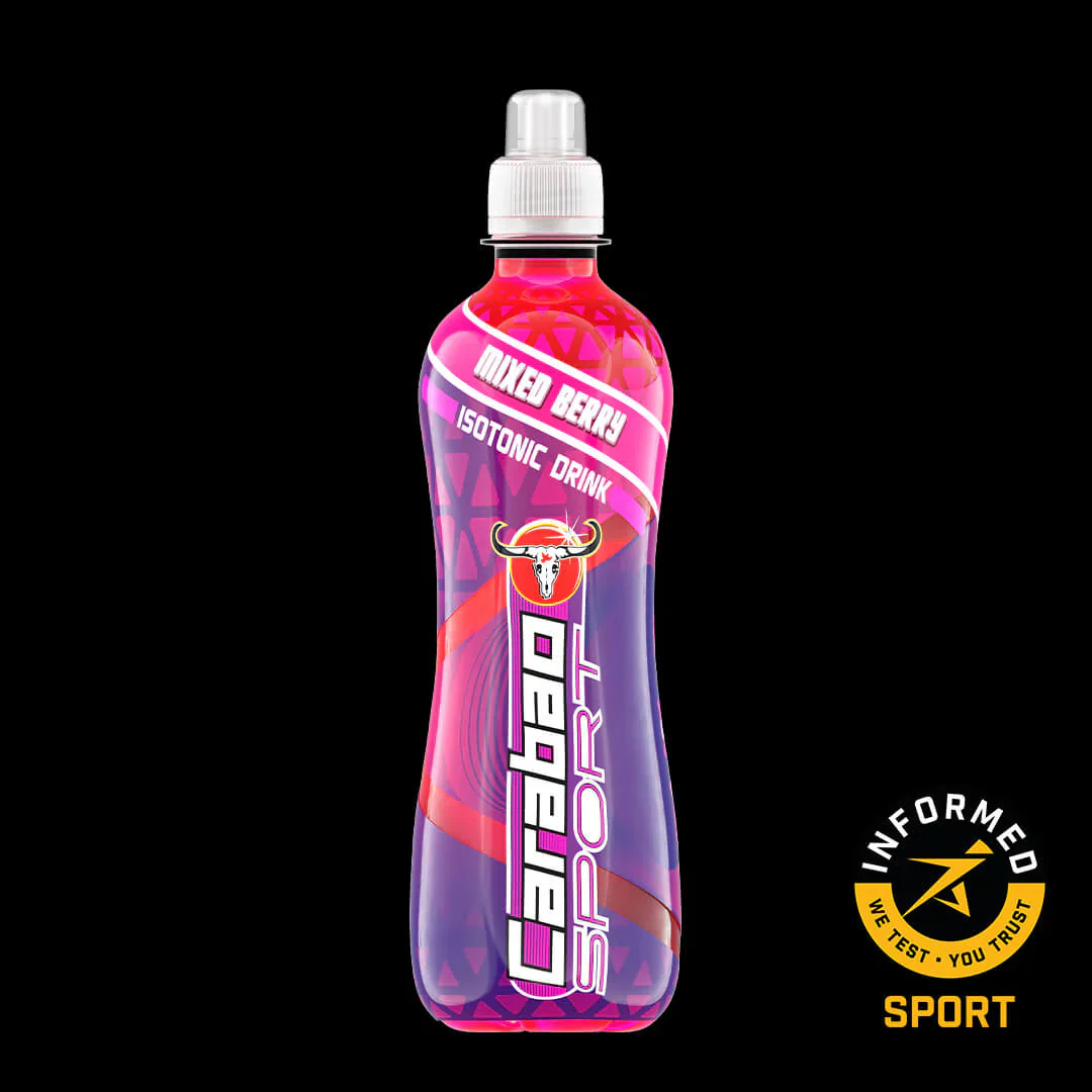 Carabao Mixed Berry Isotonic Sports Drink 500ml - Case of 12 [Best Before: 31/10/2025] - Image 2
