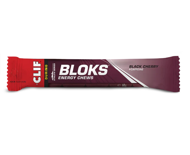 Clif Bloks Black Cherry Energy Chews 60g - Case of 18 [Best Before: 10/03/2026] - Image 2