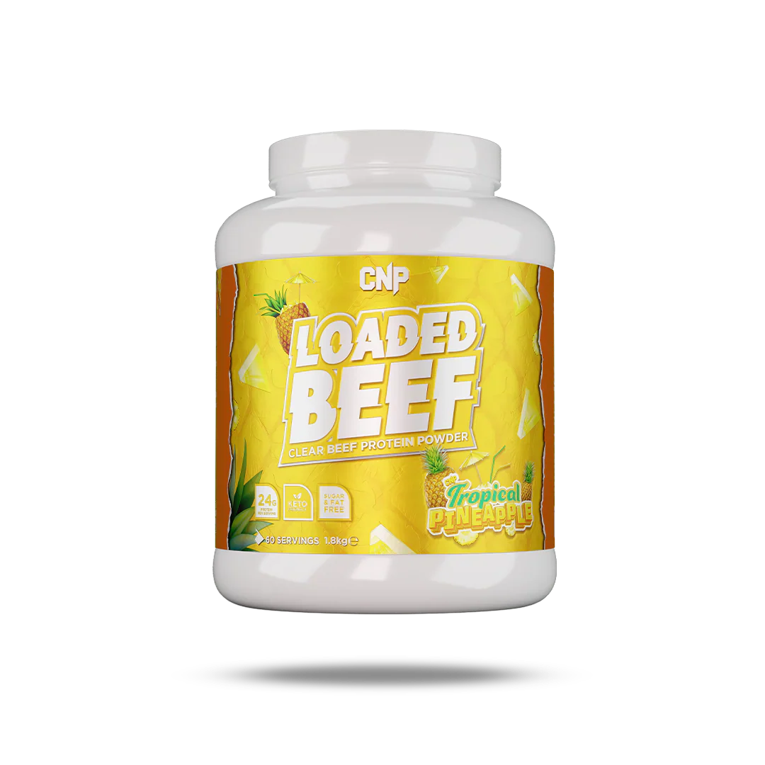 CNP Loaded Beef Tropical Pineapple Clear Collagen Protein Powder 1.8kg