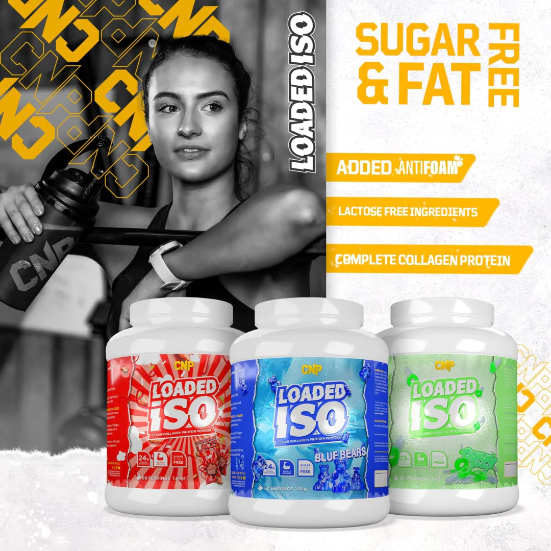CNP Loaded ISO Gummy Dummy Clear Collagen Protein Powder 1.8kg - Image 2