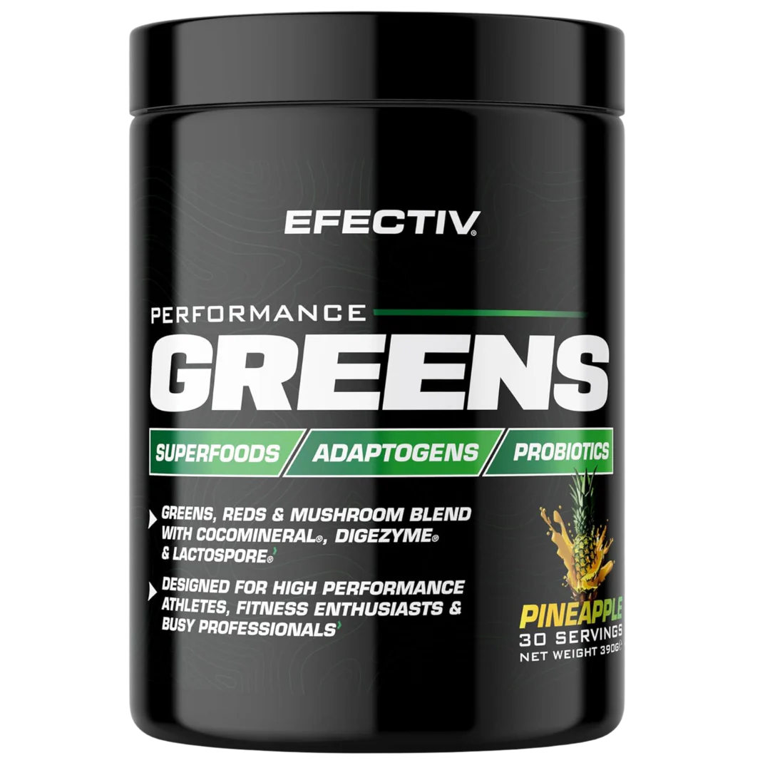 Efectiv Nutrition Performance Greens Pineapple 309g [Best Before: 30/11/2025]
