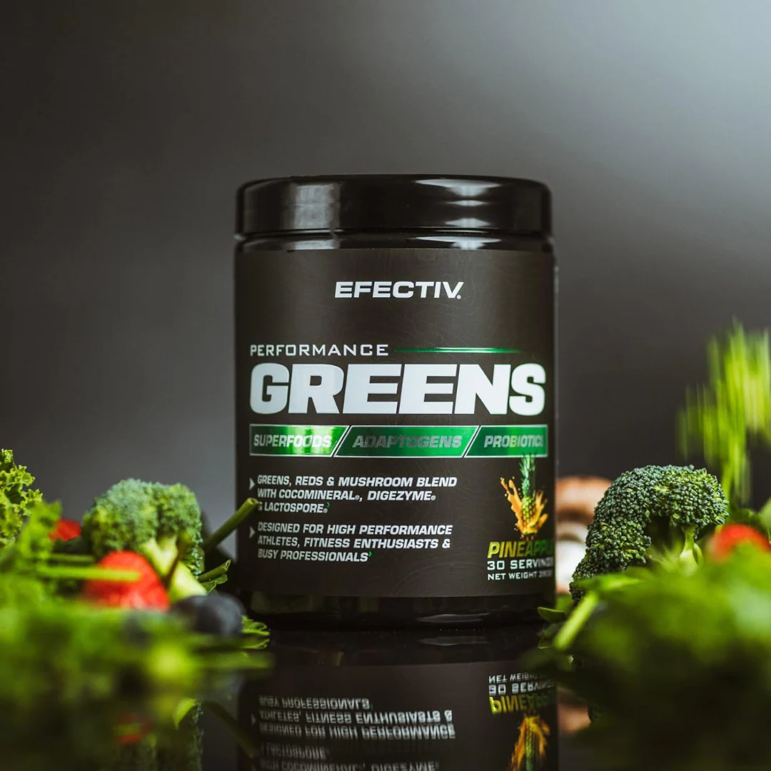 Efectiv Nutrition Performance Greens Pineapple 309g [Best Before: 30/11/2025] - Image 2