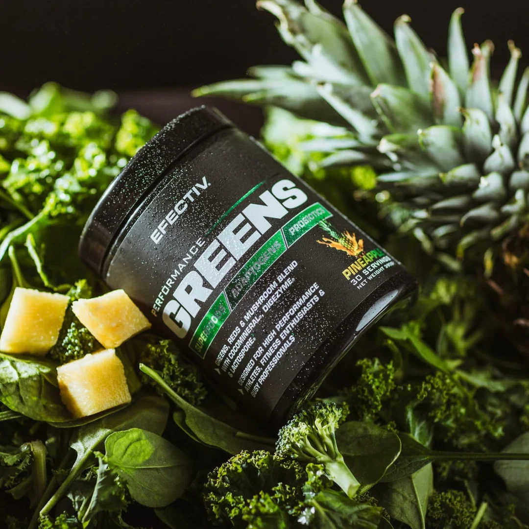 Efectiv Nutrition Performance Greens Pineapple 309g [Best Before: 30/11/2025] - Image 3
