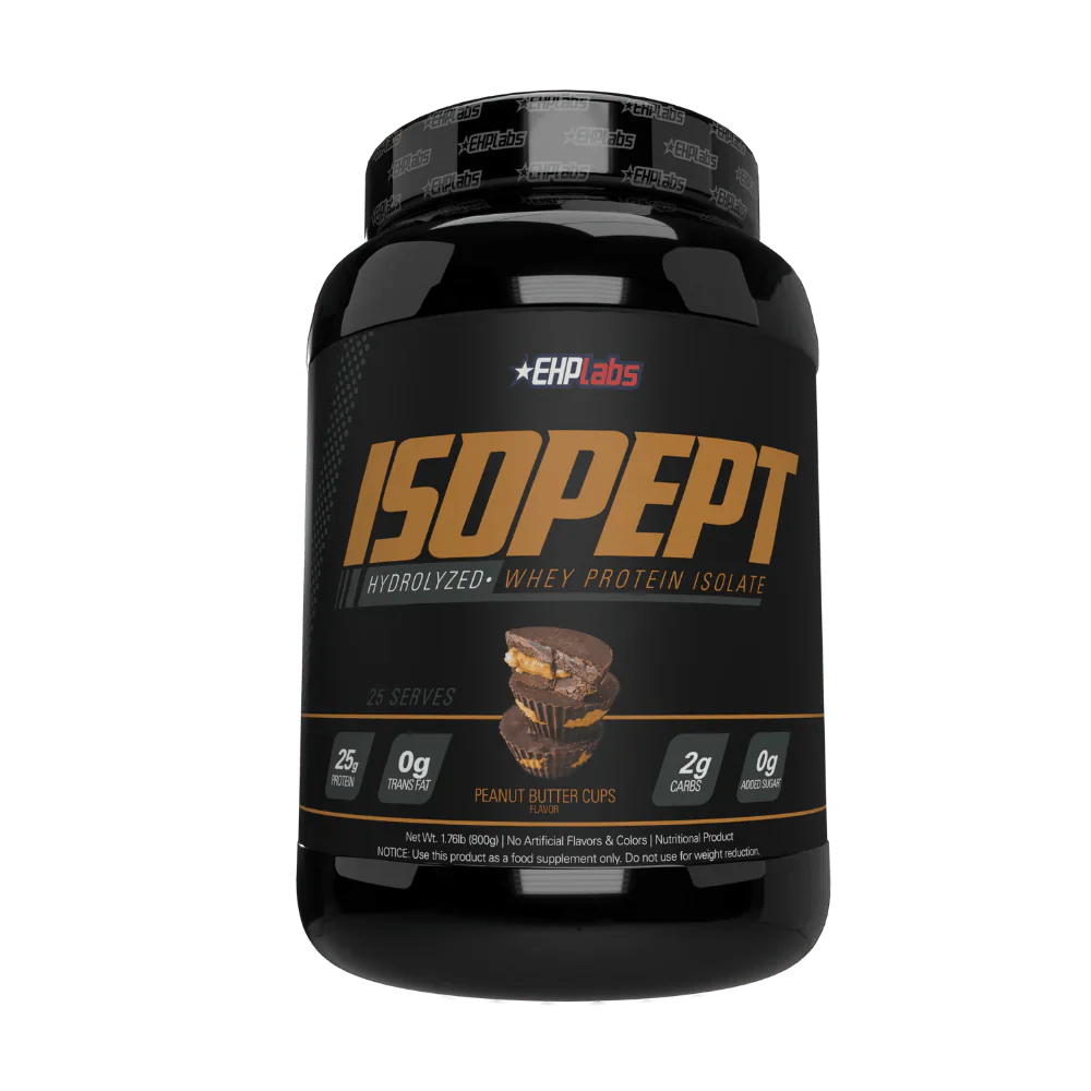 EHP Labs Isopept Hydrolyzed Whey Protein Peanut Butter Cups 775g