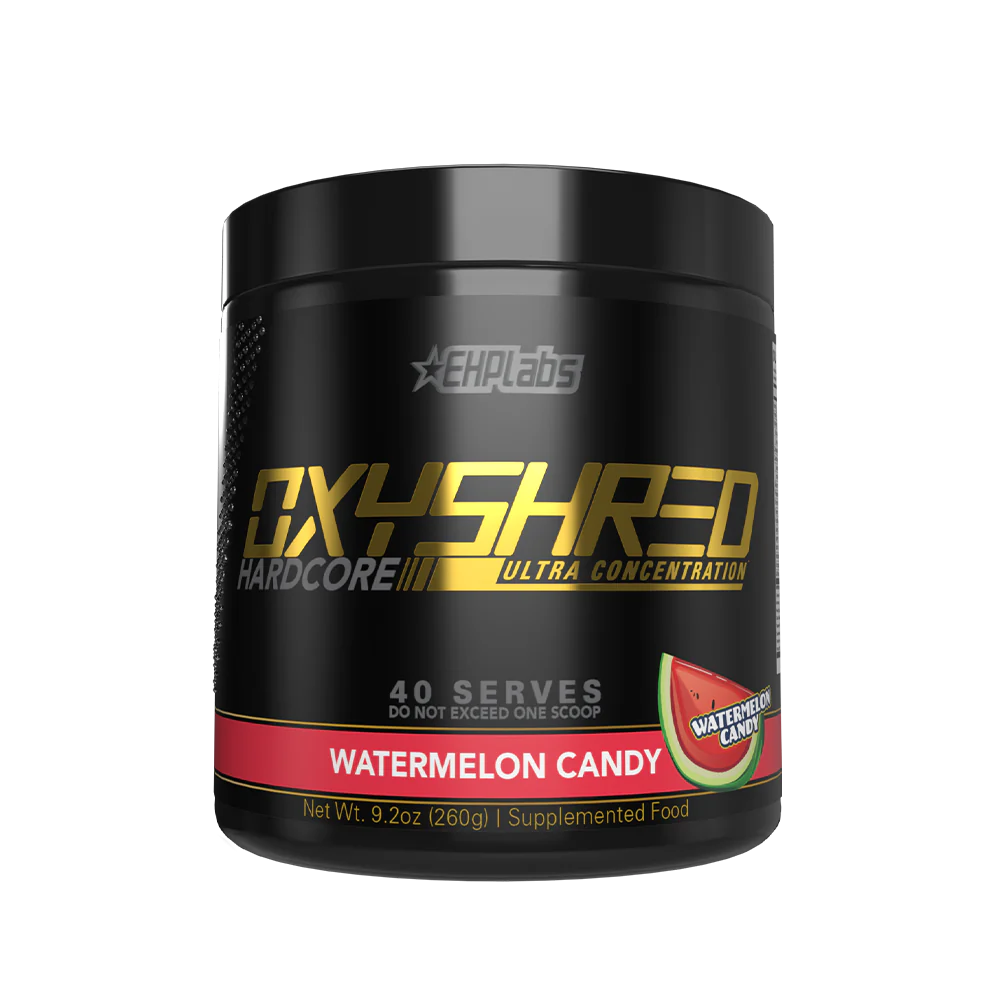 EHP Labs OxyShred Hardcore Watermelon Candy 260g (40 servings) [Best Before: 01/11/2025]