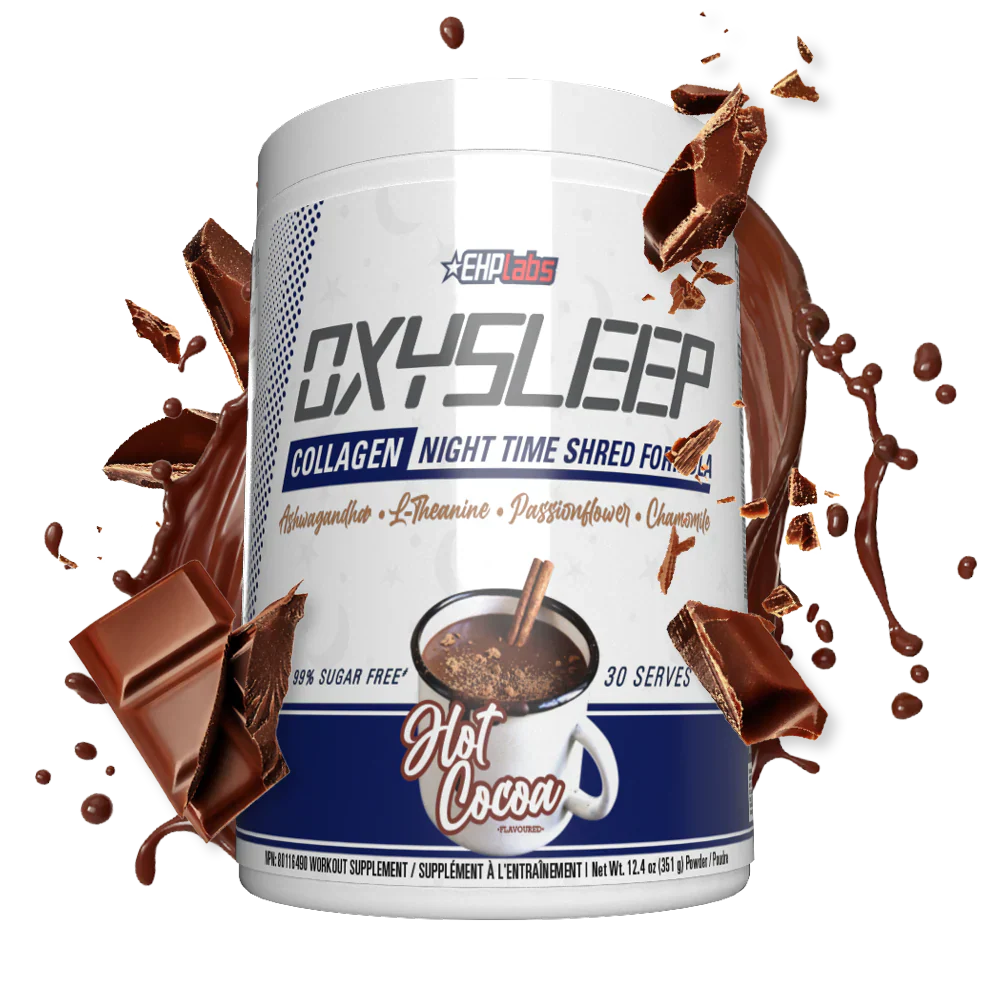 EHP Labs Oxysleep Collagen Night Time Shred Hot Cocoa 351g (30 servings) - Image 2