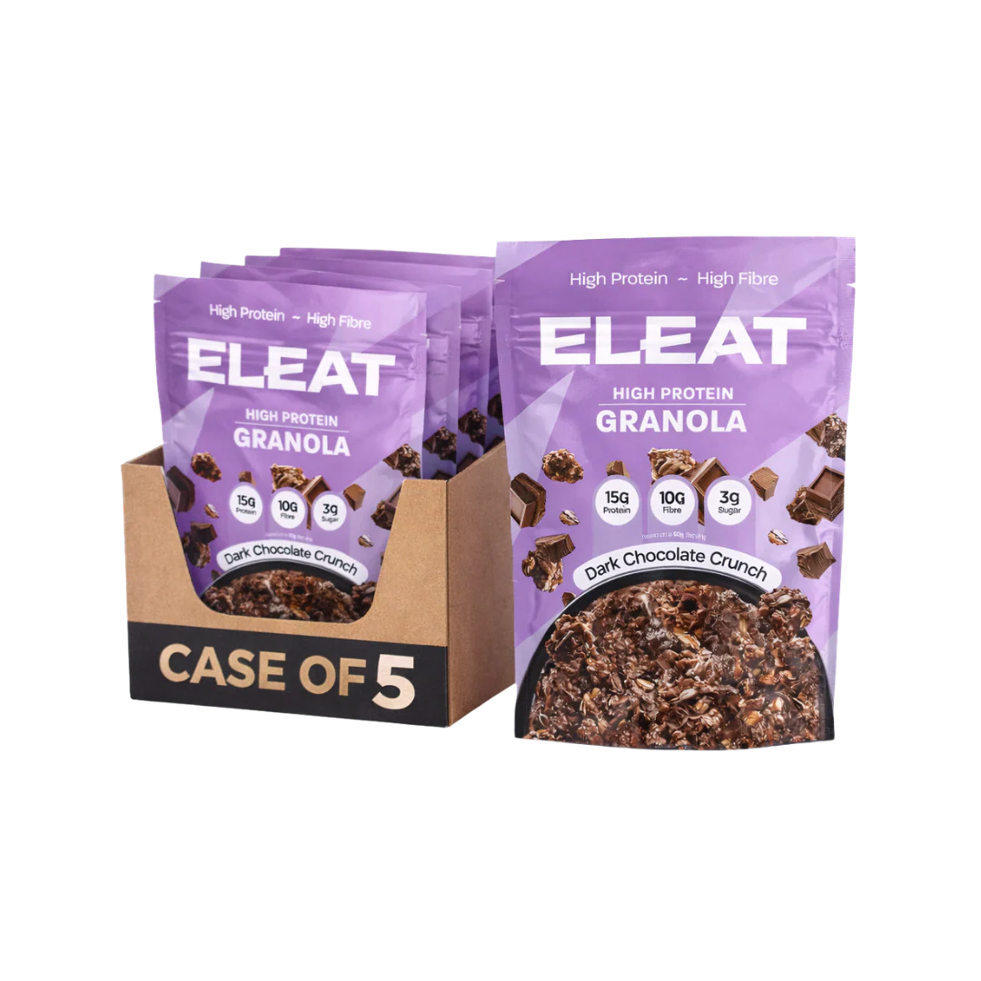 ELEAT Dark Chocolate Protein Granola 300g - Case of 5 [Best Before: 22/02/2026]