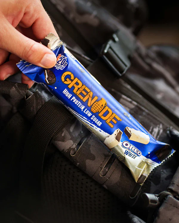 Grenade Oreo White Chocolate Flavour Protein bar 60g - Case of 12 [Best Before: 05/11/2025] - Image 4