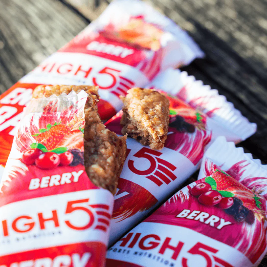 High5 Berry Flavour Energy bar 55g - Case of 12 [Best Before: 30/09/2025] - Image 5