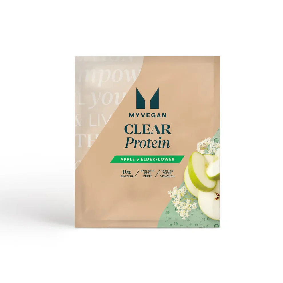 MyVegan Clear Vegan Protein Apple & Elderflower 16g (Single-serve sachet) [Best Before: 30/11/2025]