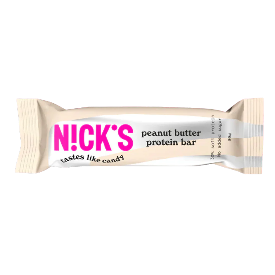 Nick's Peanut Butter flavour Protein bar 50g - Case of 12 - Image 2