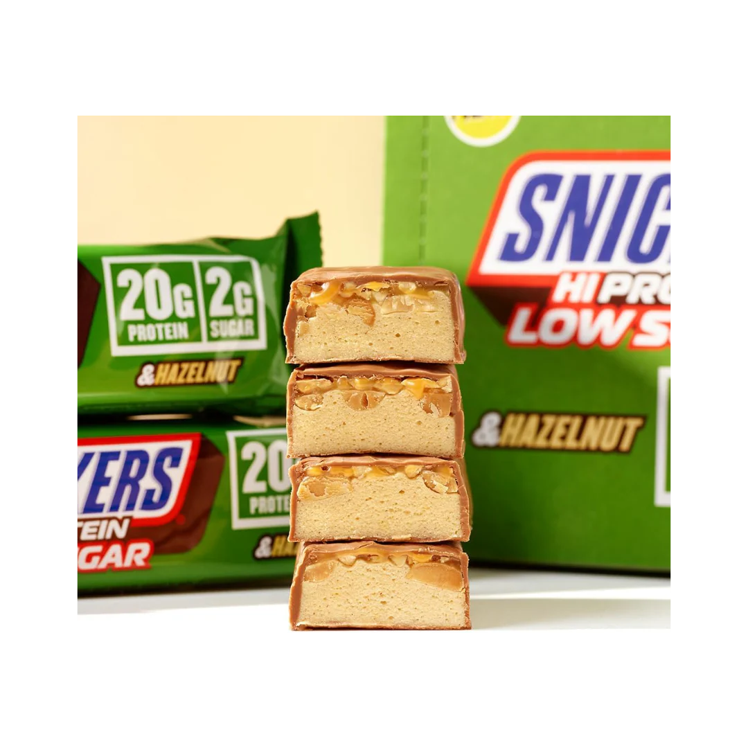 Snickers Hazelnut Hi Protein Bars 57g - Case of 12 [Best Before: 26/11/2025] - Image 4