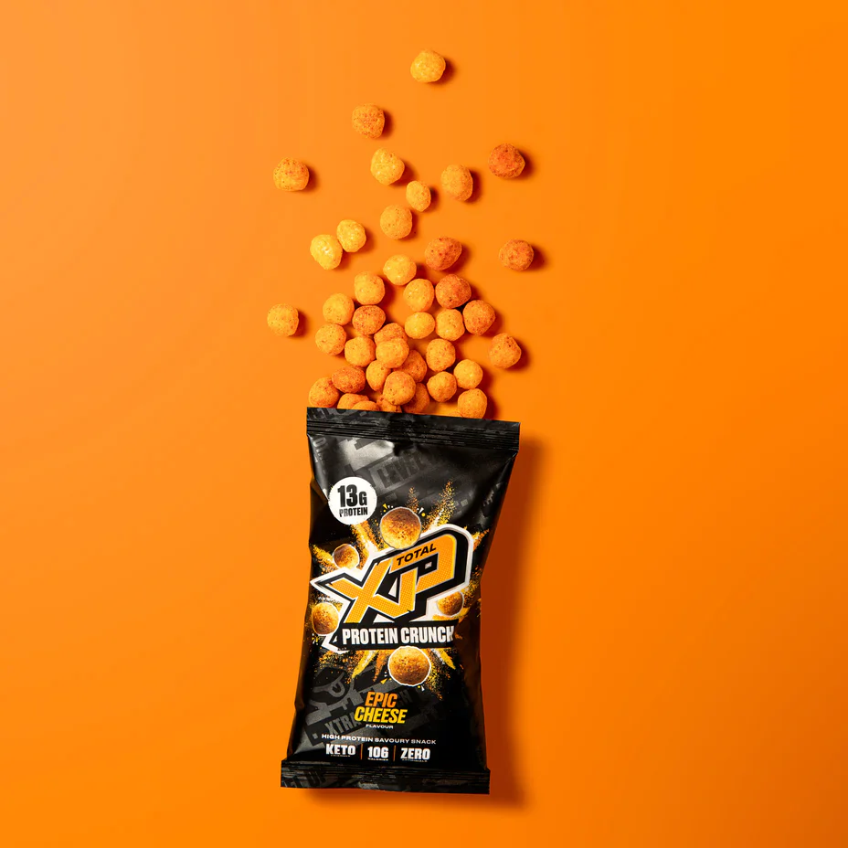 Total XP Protein Crunch Epic Cheese Flavour 26g - Case of 12 - Image 2