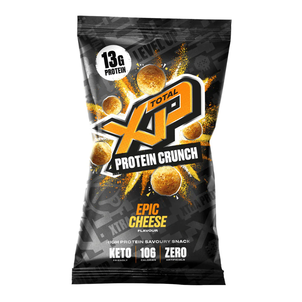 Total XP Protein Crunch Epic Cheese Flavour 26g - Case of 12 - Image 4