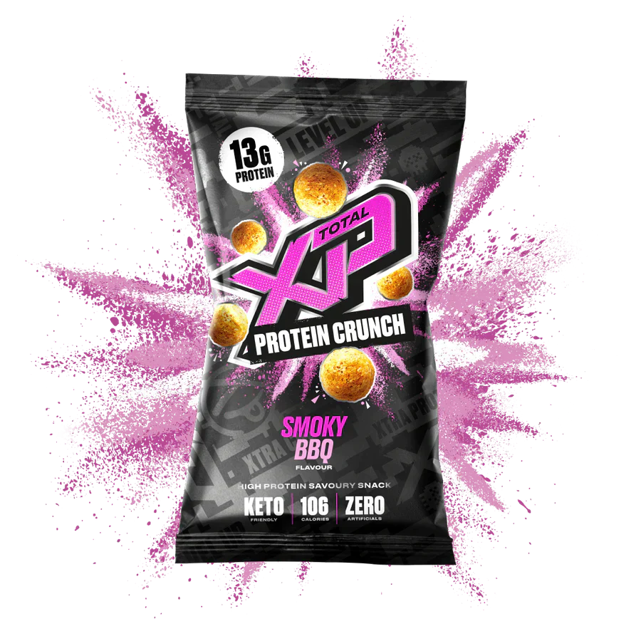 TotalXP Protein Crunch Smoky BBQ Flavour 26g - Case of 12 - Image 3
