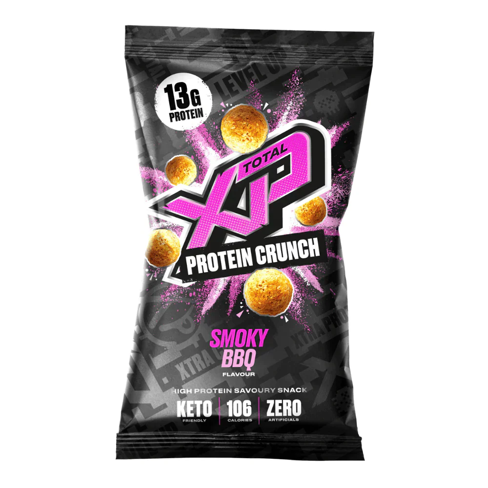 TotalXP Protein Crunch Smoky BBQ Flavour 26g - Case of 12 - Image 4