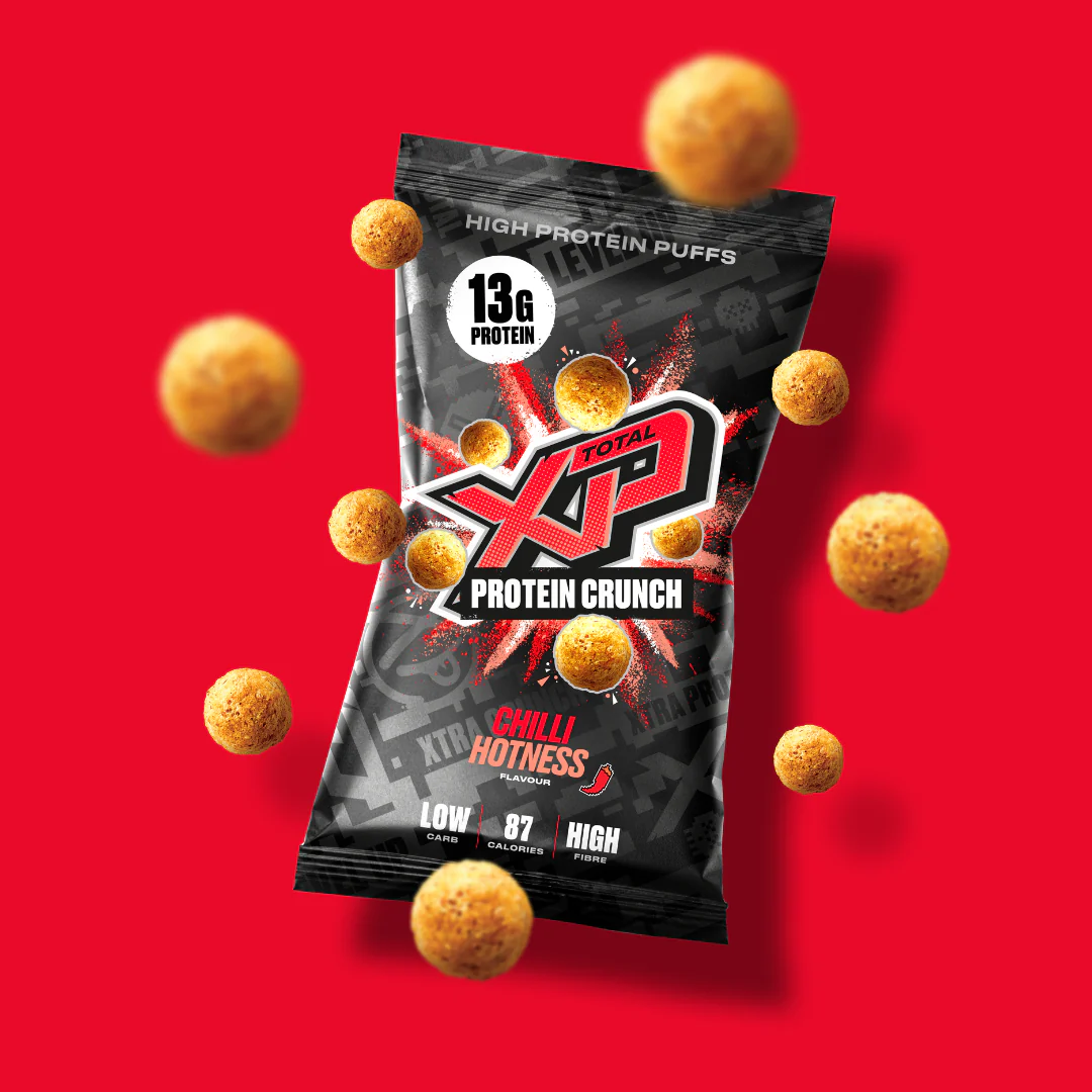 Total XP Protein Crunch Chilli Hotness Flavour 26g - Case of 12 - Image 2