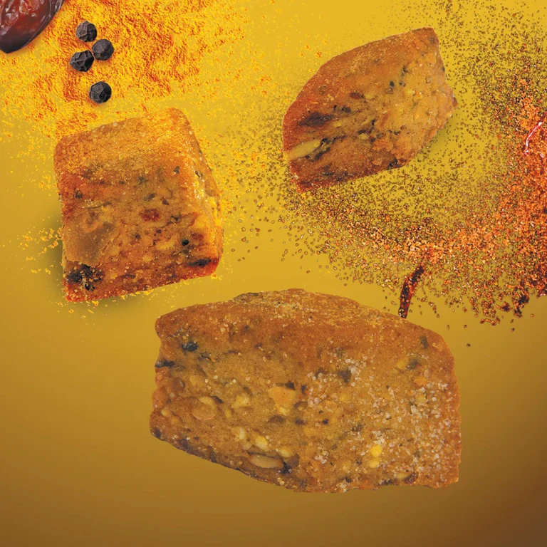 NutriFX Workfit Turmeric Spice Spark Bites (5 x 50g multipack) [Best Before: 03/12/2025] - Image 3